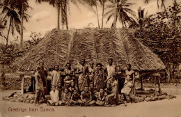 Kolonien Samoa Dorfgemeinde Stempel Apia 23.11.1911 I-II (Rand U. Abgestoßen) Colonies - Storia