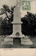 Kolonien Samoa Ehrenmal  I-II Colonies - History