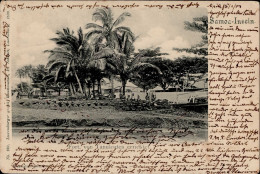 Kolonien Samoa Fort. Von Tanuleuten Errichtet Stempel Apia 15.11.1903 I-II (Ecken Gestoßen) Colonies - Storia