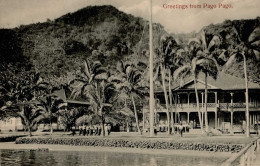 Kolonien Samoa Greetings From Pago Pago II (Eckbug) Colonies - History