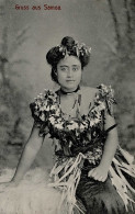 Kolonien Samoa Samoanische Schönheit  I-II Colonies - History