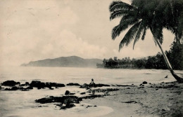 Kolonien Samoa Strand Von Apia Stempel Apia 17.11.1911 I-II Colonies - Storia