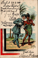 Kolonien Samoa Verlag Zieher, Ottmar Sign. THIELE Litho I-II (Eckbug) Colonies - Geschichte