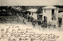 Kolonien Togo Lome Marktstrasse Stempel Lome Togogebiet 1902 I- Colonies - Geschichte