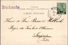 Deutsche Post Türkei BEIRUT 1901 I-II - Geschichte