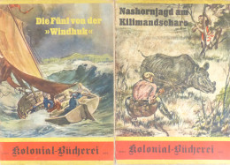 Kolonien Konvolut Zeitschriftenreihe Kolonial-Bücherei 1939, 11 Hefte Darunter Die Seltenen 1+2, II (Umschlag Teils Lose - Geschichte