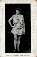 Tätowierung Tätowierte Dame 1908 II (Ecken Abgestossen, Abschürfung RS) - Histoire