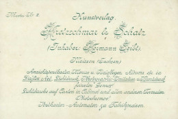 AK-Geschichte Moritzburg Kunstverlag Kretschmar & Schatz Inhaber Hermann Seibt Meissen Sachsen I-II - Geschiedenis