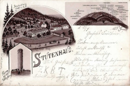 Vorläufer Adlersberg Aussichtsturm Stutenhaus 1895 I-II (Ecken Abgestossen, Stauchungen, Ecken Gestaucht) - Andere & Zonder Classificatie