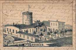 Vorläufer Neusalza (o-8713) Gasthaus Bergrestaurant 1898 I-II (VS/RS Fleckig) - Otros & Sin Clasificación