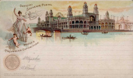 Vorläufer USA Worlds Columbian Exposition 1893 I-II (Eckbug) - Sonstige & Ohne Zuordnung