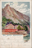 Berggesichter Königsruhe O. Kretschmar Künstlerkarte 1901 I-II (Ecken Abgestossen) Face à La Montagne - Zonder Classificatie