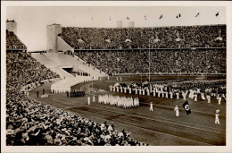 BERLIN OLYMPIA 1936 WK II - PH O 12 Einmarsch Der Deutschen Olympiamannschaft I - Giochi Olimpici