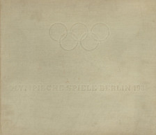 Buch Olympische Spiele Berlin 1936, Hrsg. Dr. Gerhard Krause, Verlag Limpert Berlin, 144 S. Viele S/W Abbildungen I-II - Olympische Spelen