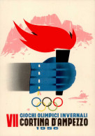 Olympiade Winterspiele Cortina D'Ampezzo 1956 I-II - Olympische Spiele