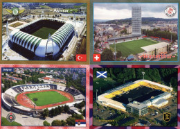 Fussball Internationale Stadien Lot Mit Ca. 180 Ansichtskarten Nach 1945 I-II - Soccer