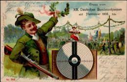 Hannover XIV. Deutsches Bundesschiessen 1903 I-II - Shooting (Weapons)