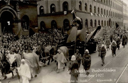 München 18. Deutsches Bundesschiessen 1927 Foto-AK Huber Und Spiessl I-II - Waffenschiessen