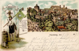 Schützen Nürnberg Bundesschiessen 1897 Mit S-o I-II - Waffenschiessen