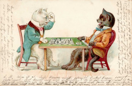 Schach Katzen Personifiziert I-II (Eckbug) Chat - Chess