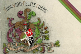 Studentika Attendorn Nunc-Vino-Pellite-Curas Die Einjährigen 1908 - Altri & Non Classificati