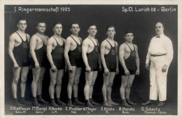 Berlin (1000) I. Ringermanschaft 1925 Sp.CL. Lurich 02 E. Stallbaum, M. Bonge, H. Neske, E. Rochler, W. Meyer, E. Klöhn, - Plötzensee