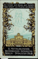 Berlin (1000) II. Mitteldeutscher Buchdrucker-Sängertag Pfingsten 1908 I- - Ploetzensee