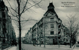 Berlin Friedenau (1000) Isolde-Strasse Handjery-Strasse Drogeriehandlung 1921 II (Stauchung, Fleckig VS/RS) - Ploetzensee