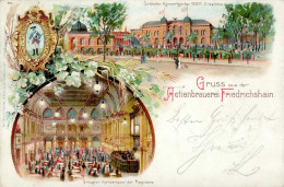 Berlin Friedrichshain (1000) Brauerei Friedrichshain 1900 I-II - Plötzensee