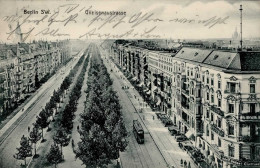 Berlin Kreuzberg (1000) Gneisenaustrasse Straßenbahn 1912 I- - Plötzensee