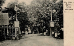 Berlin Neukölln (1000) Gasthaus Zum Sommer-Theater Hasenheide 1906 I-II - Ploetzensee