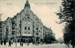 Berlin Rixdorf (1000) Berliner Strasse Boddinstrasse Bettenhandlung 1909 I- - Plötzensee