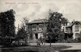 Hamburg Bahrenfeld (2000) Marktplatz Apotheke 1909 I-II (Ecke Gestaucht) - Autres & Non Classés