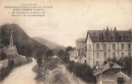 FRANCE - Lourdes - Résidence Notre Dame Du Clergé Saint Thomas D'Aquin - Carte Postale Ancienne - Lourdes