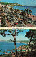 FRANCE - Nice - Souvenir De Nice - La Promenade Des Anglais - Carte Postale Ancienne - Cartas Panorámicas