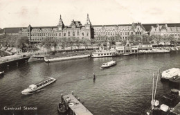 PAYS BAS - Amsterdam - Centraal Station - Carte Postale Ancienne - Amsterdam