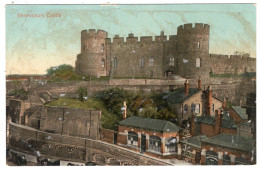 SHREWSBURY CASTLE (and Railway Station) - Valentine - Shropshire