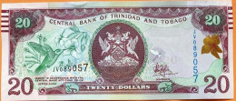 Trinidad And Tobago 20 Dollars 2006(2009) Pick 49b UNC - Trinidad & Tobago