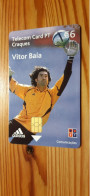 Phonecard Portugal - Adidas. Football, Vitor Baia - Portugal