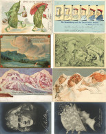 Metamorphose Lot Mit 29 Ansichtskarten U.a. Berggesichter In Unterschiedlicher Erhaltung Face à La Montagne Surrealisme - 5 - 99 Postales