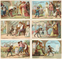 LIEBIG Partie Von über 100 Augenscheinlich Kompletten 6er Und 12er Serien I-II - 100 - 499 Postcards