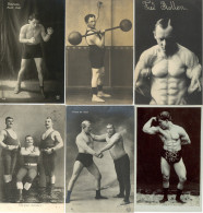 Muskelmänner Album Mit Ca. 100 Ansichtskarten Akrobaten, Boxer, Kraftsportler Usw. - 100 - 499 Karten