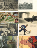 Chronik Des 20. Jahrhunderts Album Mit Ca. 180 Ansichtskarten 1900-1980 U.a. Burenkrieg, China, WK I, Revolution, WK II  - 100 - 499 Cartoline