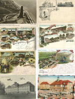 Militär 1898/1945, 40 Vs. AK Meist Vor 1918, Truppenübungsplätze, Kasernen, Meist Gest., Besichtigen, Etwas Unterschiedl - 100 - 499 Postcards