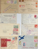 Zensuren/Kriegsgefangenenpost Alle Welt/Europa, Meist WK II, über 100 Belege, Unterschiedlich, Besichtigen - 100 - 499 Postkaarten