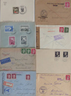 Besetzte Gebiete WK II  Lot Von Ca. 50 Belegen - 100 - 499 Postcards