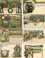 Schützen Partie Von Circa 180 Ansichtskarten, Meist Lithos I-II - 100 - 499 Postkaarten