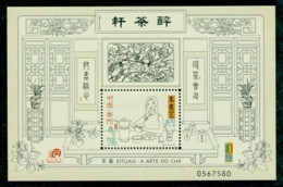 MACAO CHINE BF093 L'art Du Thé - Blocks & Sheetlets