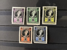 Luxembourg 1926 Child Welfare Mint SG 256-60 Yv 182-6 Mi 177-81 - Altri & Non Classificati