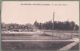 CPA Vue Rare - CALVADOS - OUISTREHAM - RIVA BELLA - LES DEUX PONTS, L'ÉCLUSE - Photo Merlin - Ouistreham